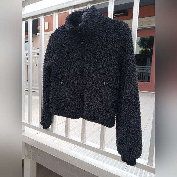 Camilla Black Textured Ski Jacket - Picture 2 of 4